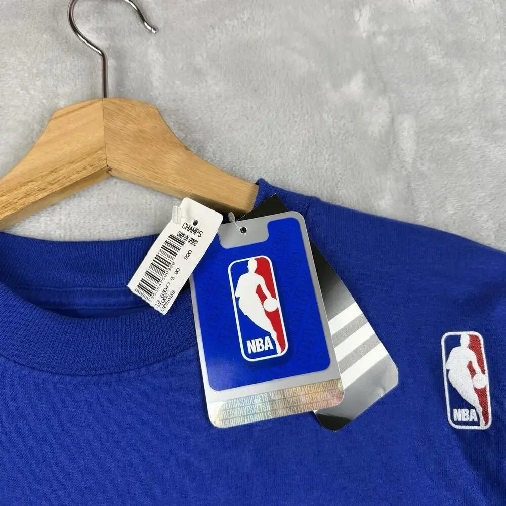 NWT Adidas NBA Detroit Allen Iverson #1 Jersey T-Shirt Size S ‘Dead Stock’ 2000s
